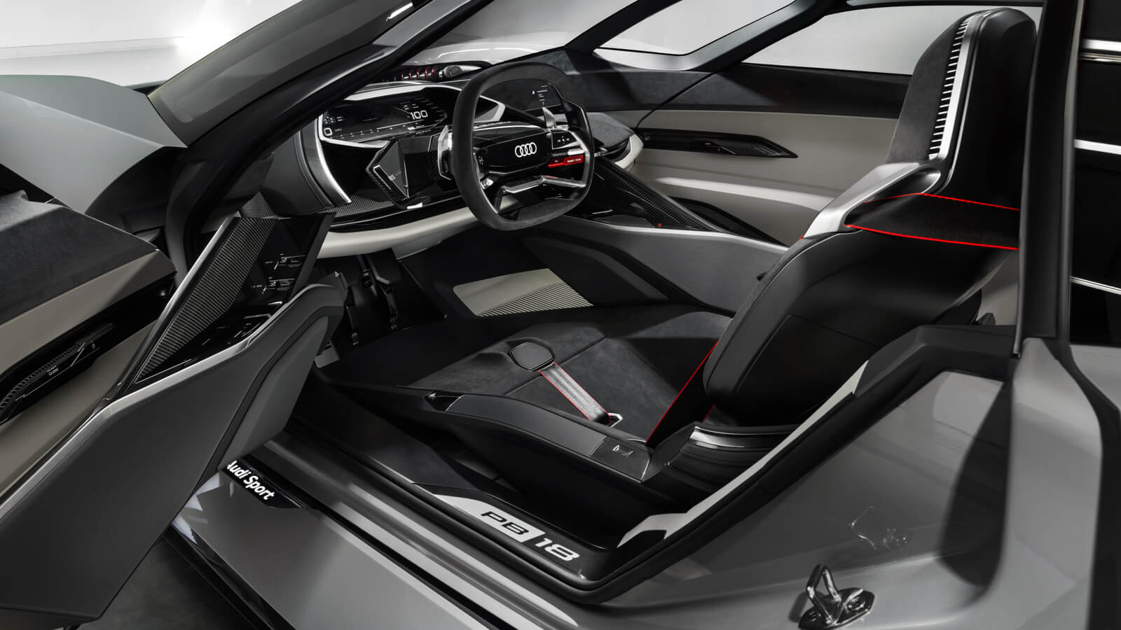 Audi PB18 cockpit - driver position side
