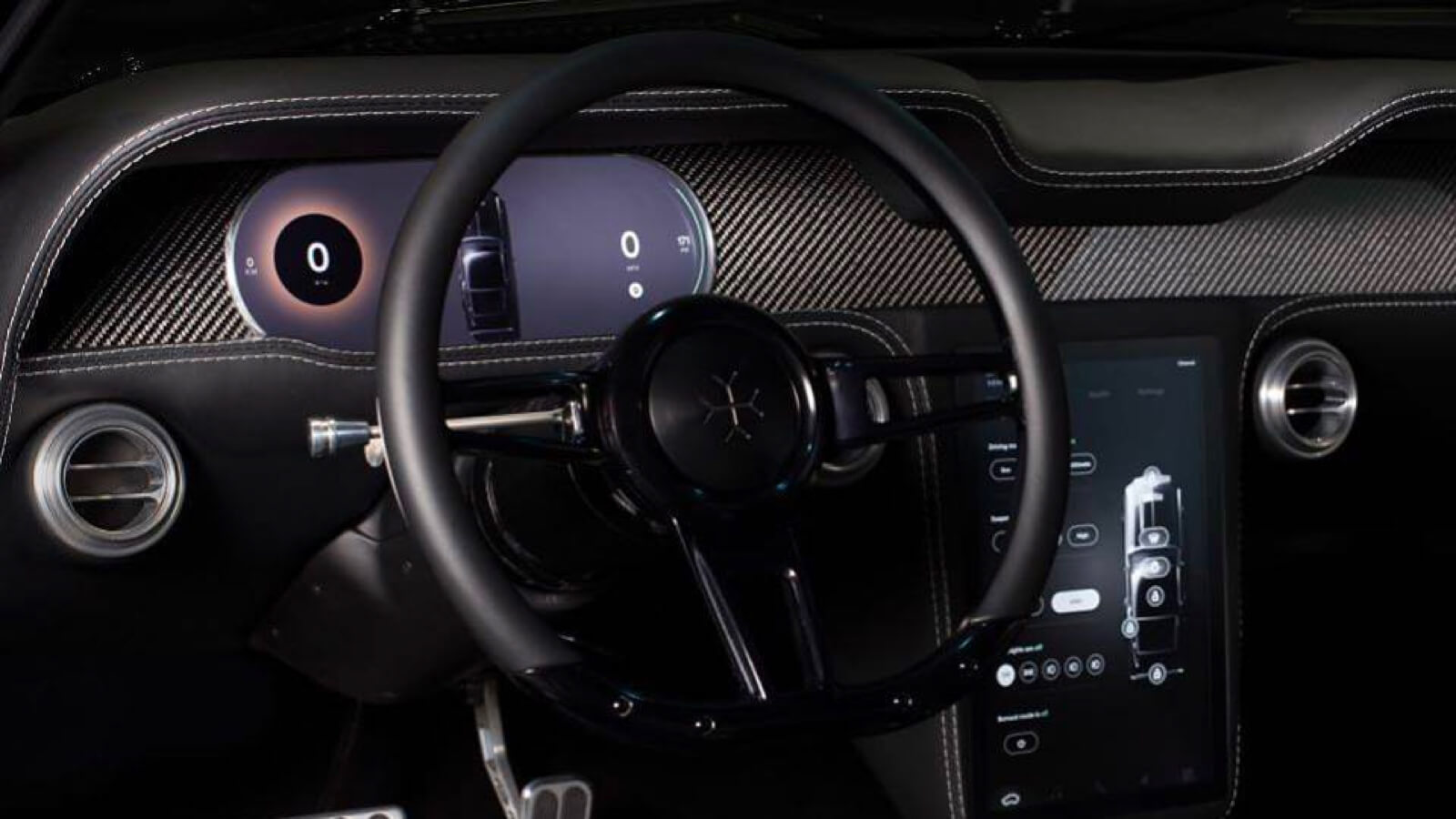 Charge Cars Mustang Interior HMI