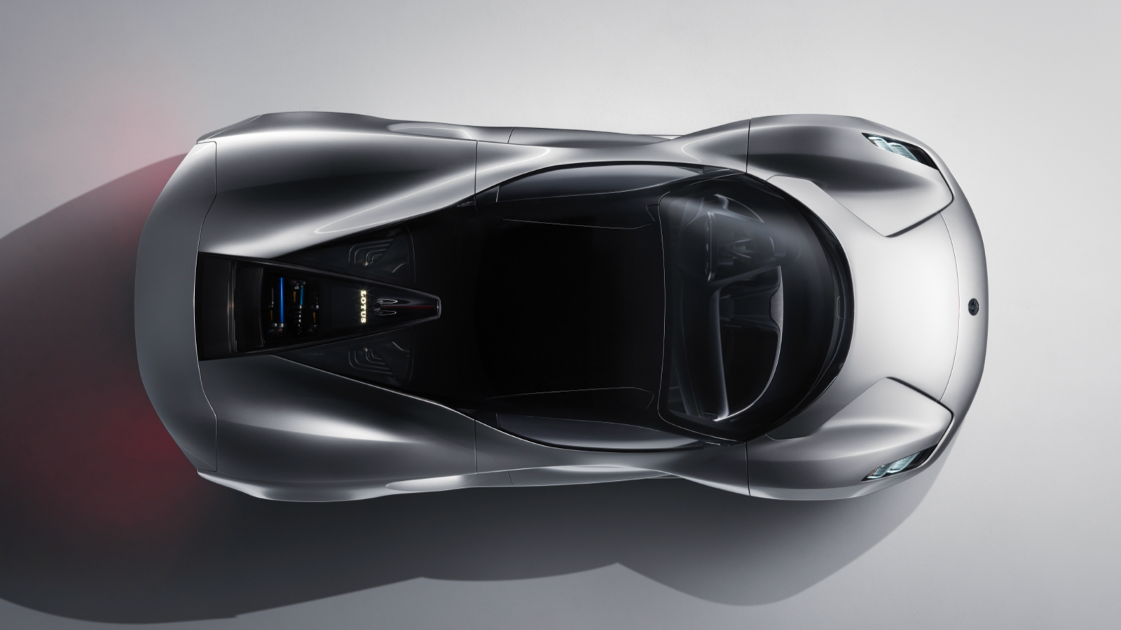 Lotus Evija top view