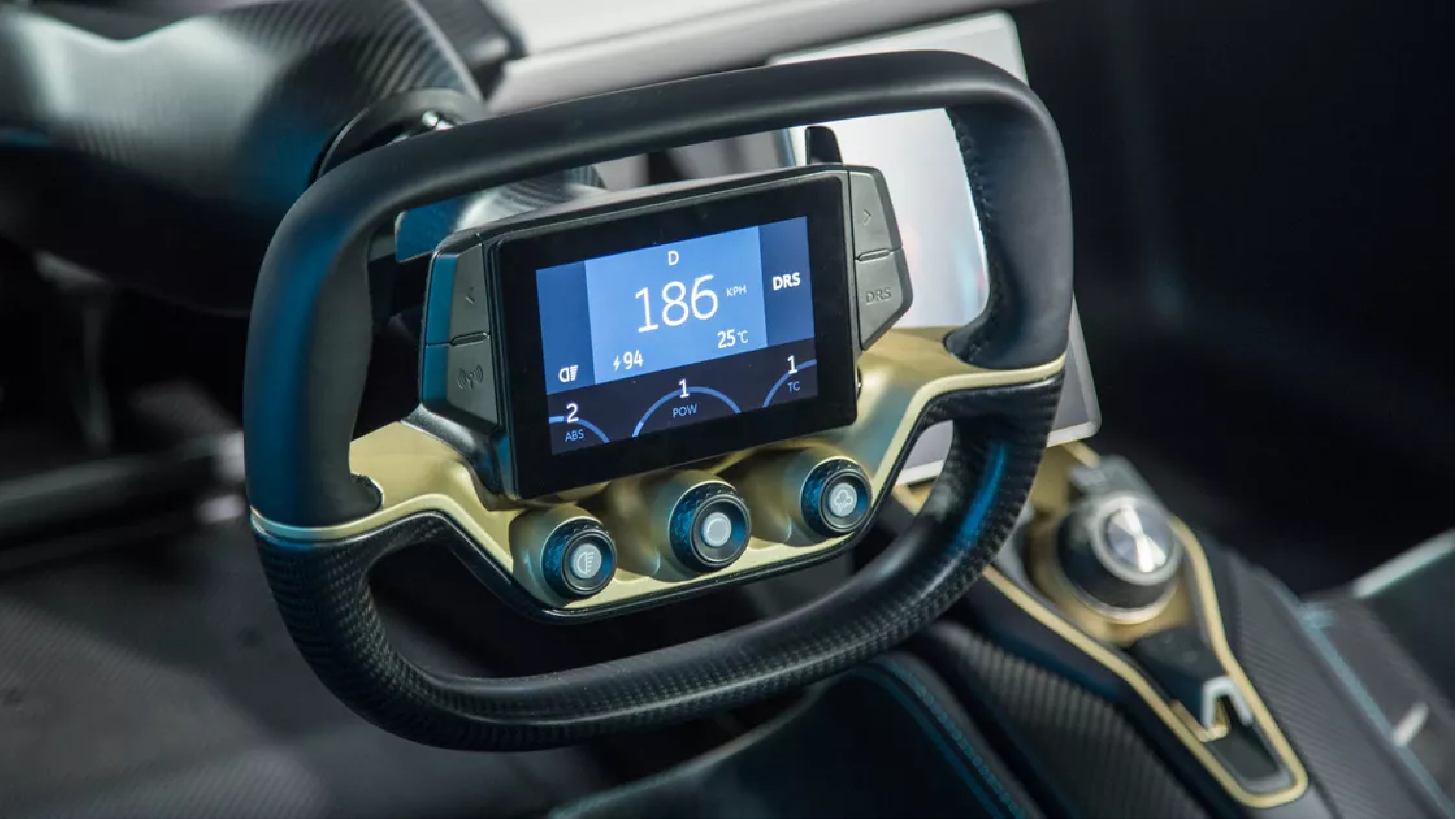 Nio EP9 Steering Wheel HMI