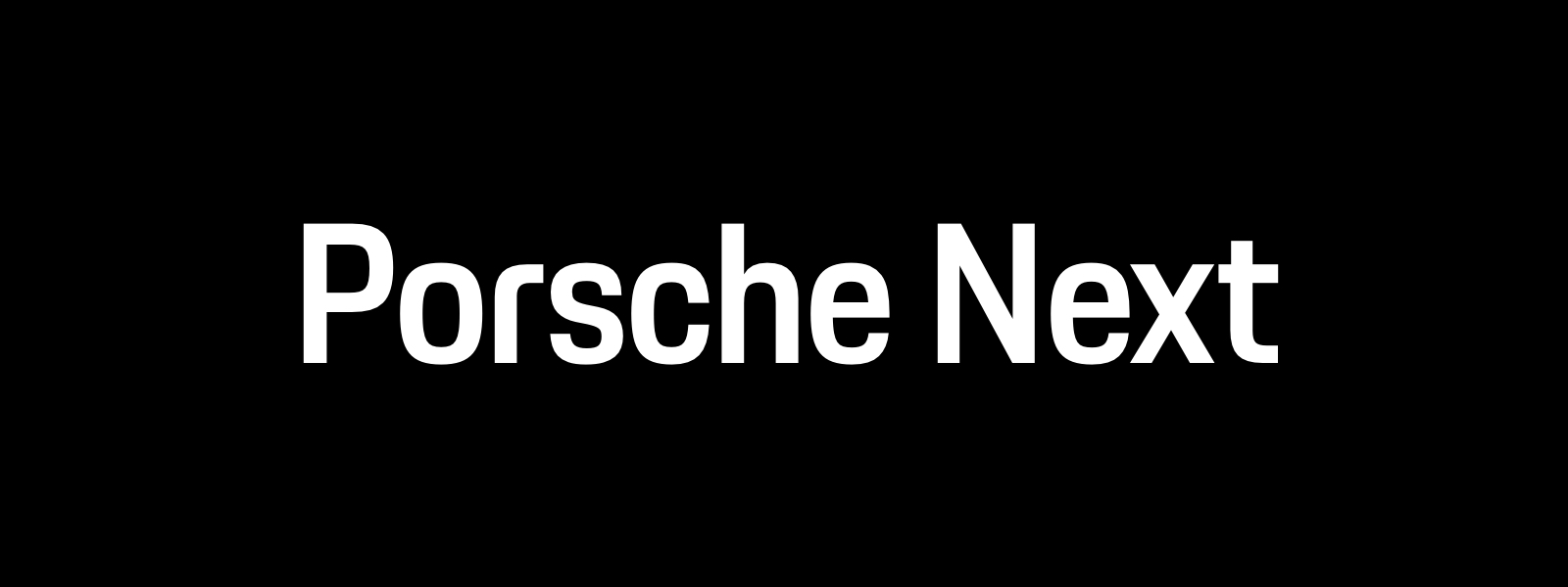 Porsche Next Typeface