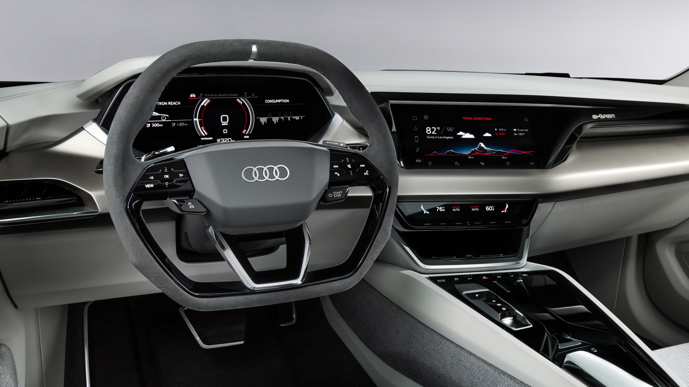 Audi GT e-tron HMI Design