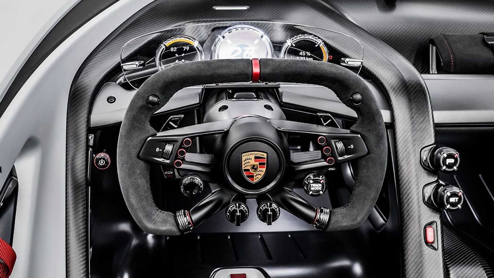 Porsche Vision Gran Turismo cockpit and HMI