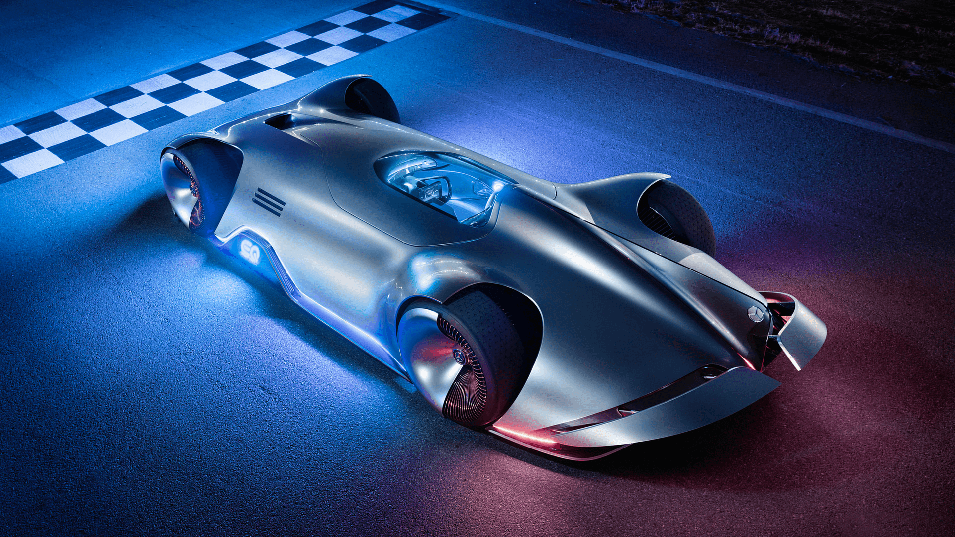 Mercedes Vision EQ Silver Arrow