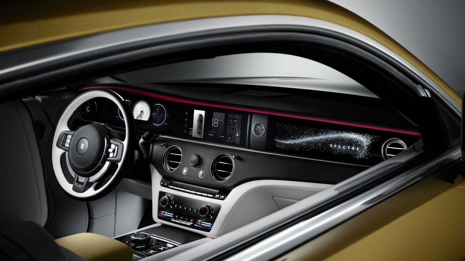 Rolls Royce Spectre dashboard