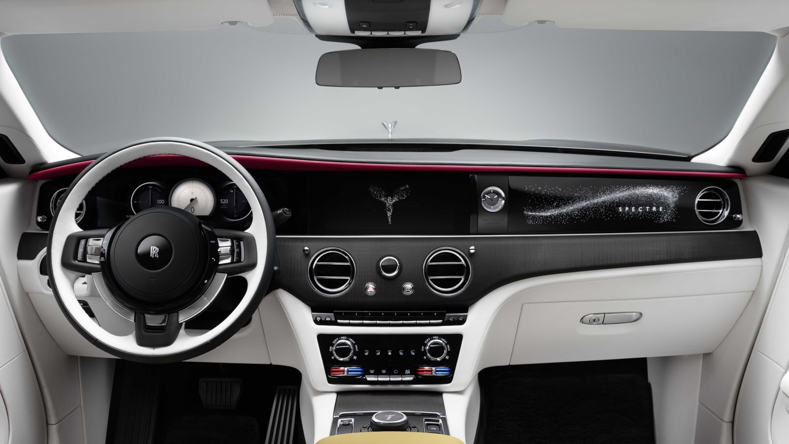 Rolls Royce Spectre driver cabin