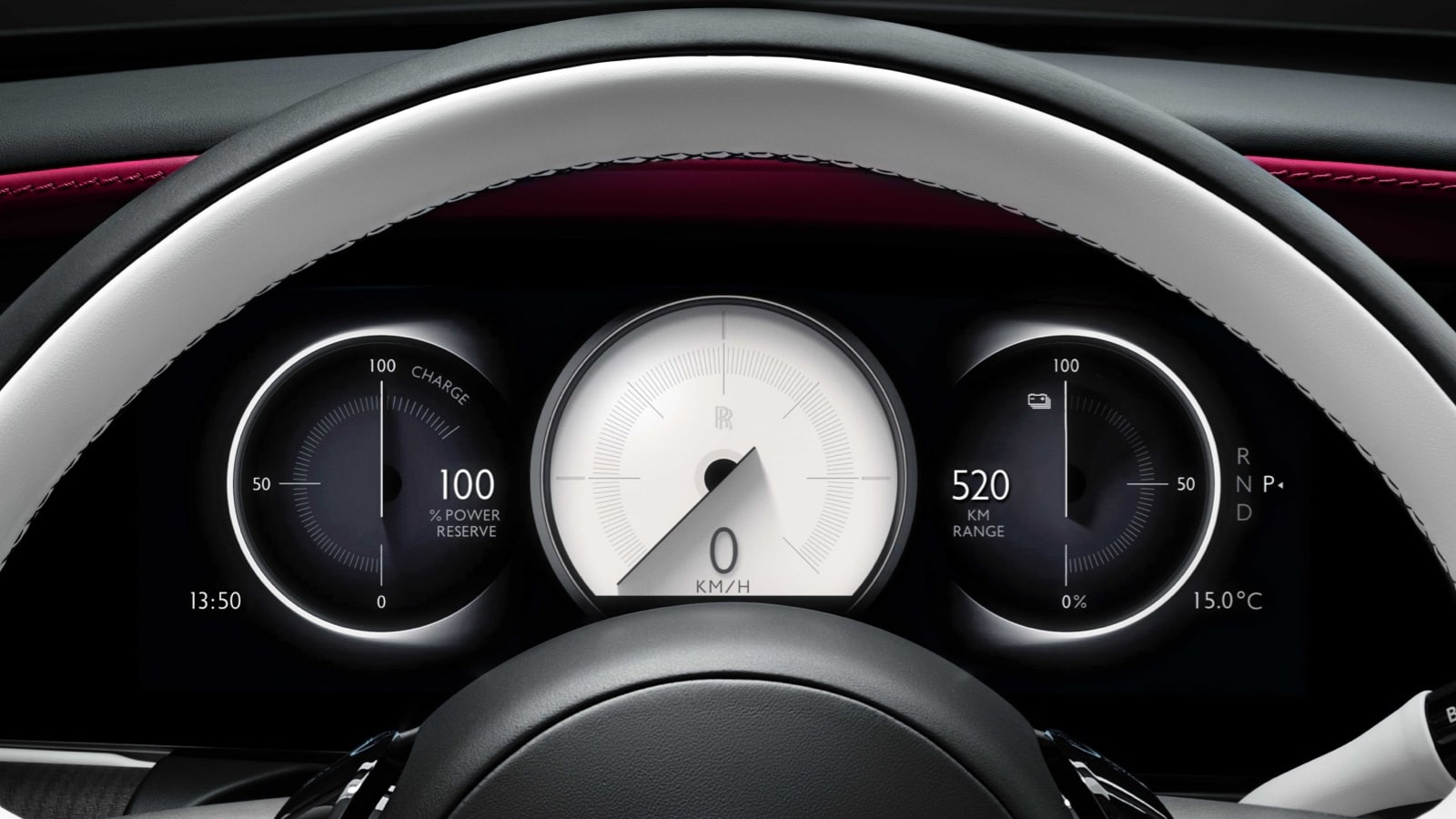 Rolls Royce Spectre instrument cluster