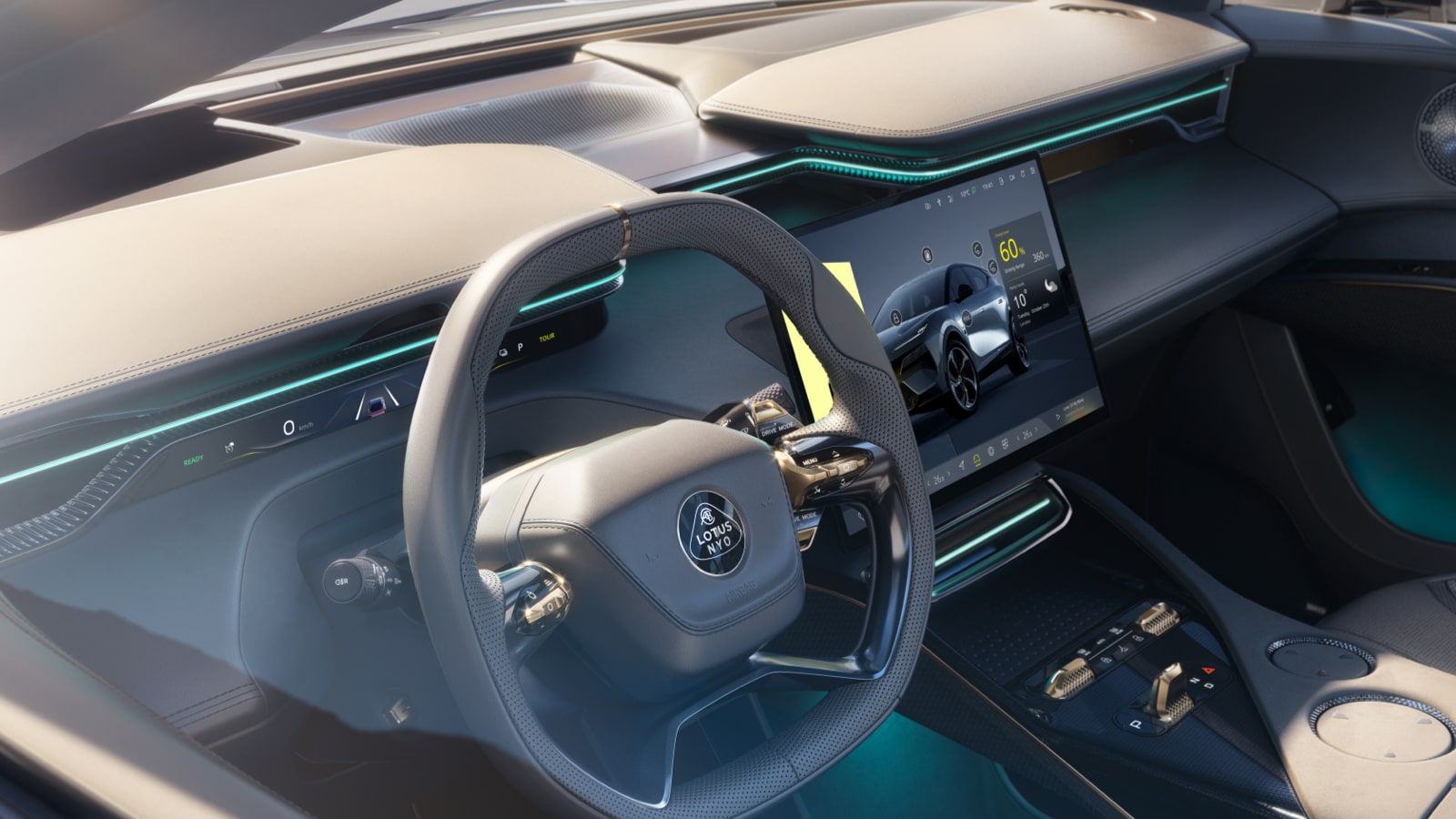 Lotus Eletre Driver Dashboard Interface