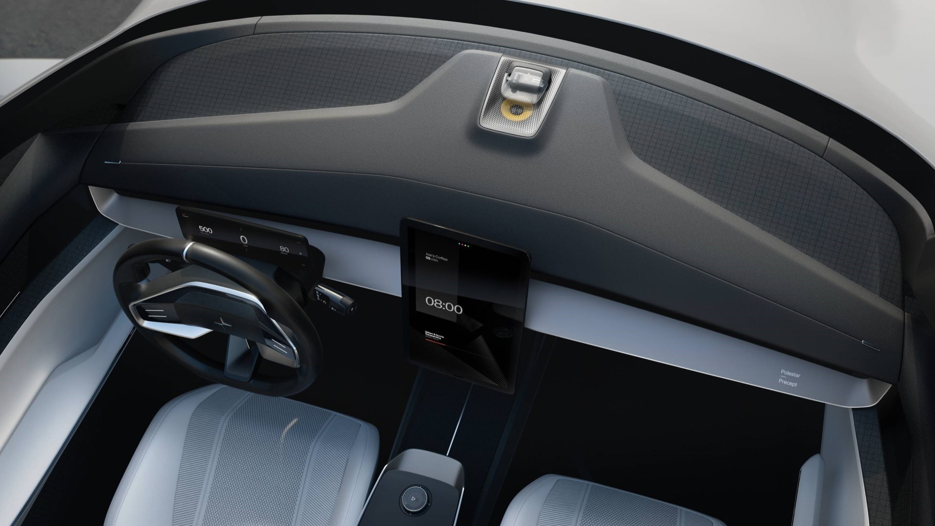 Polestar Precept Driver and Passenger Cabin