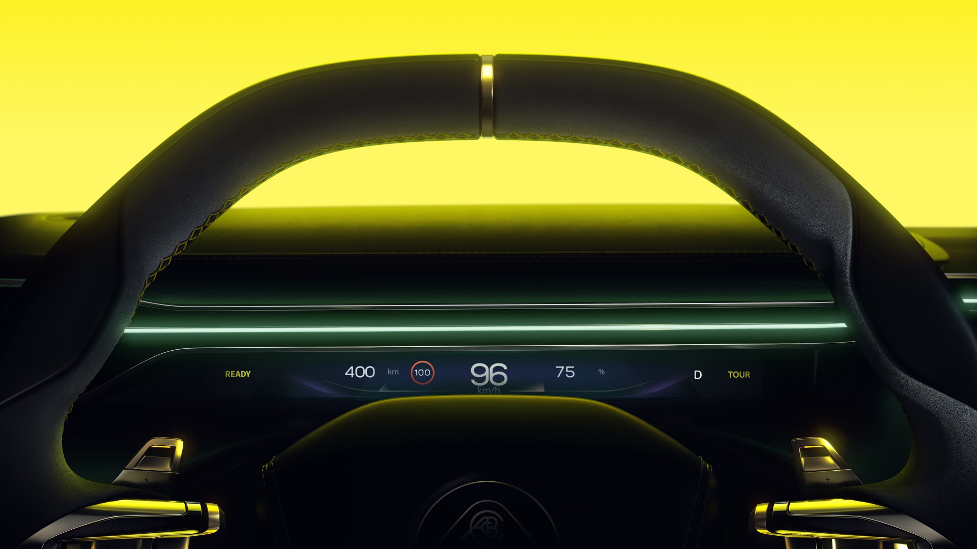 Lotus Eletre driver display